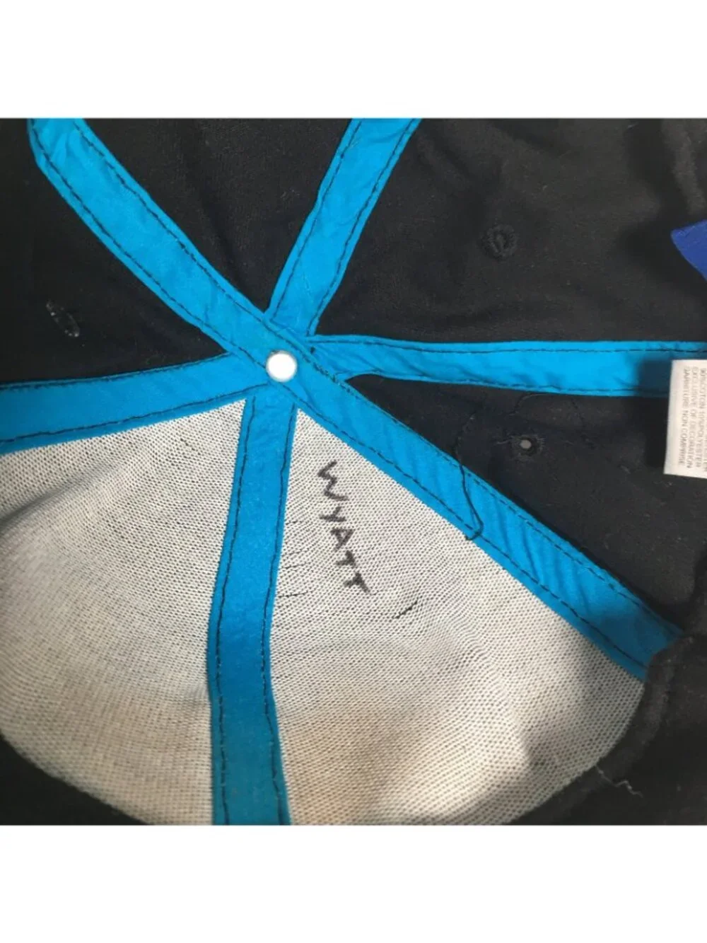 New Era black blue